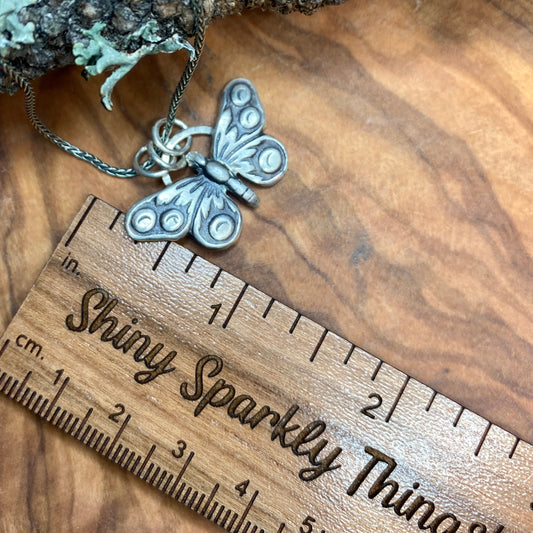 Art Nouveau Butterfly Pendant - Make on Demand