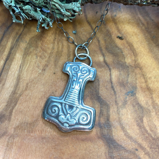 Thor's Hammer Necklace - Made on Demand